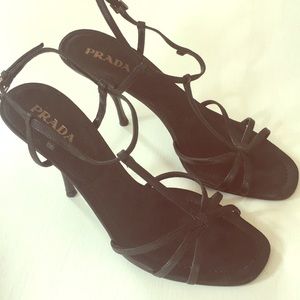 Black Prada Slingback Pumps
